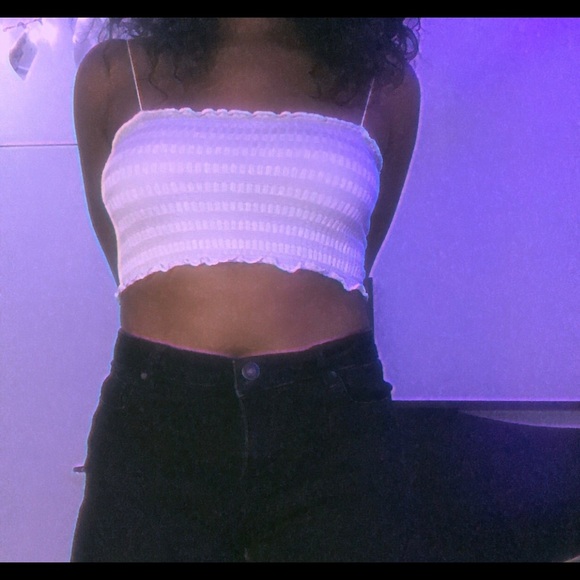 Light lime green crop top - Picture 1 of 2